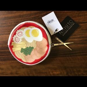 NWT Naruto Ramen Bowl Coin Purse